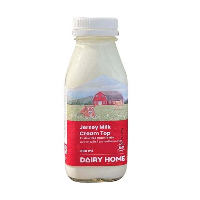 Dairy Home CreamTop Milk Pasteurized Milk Organic Village