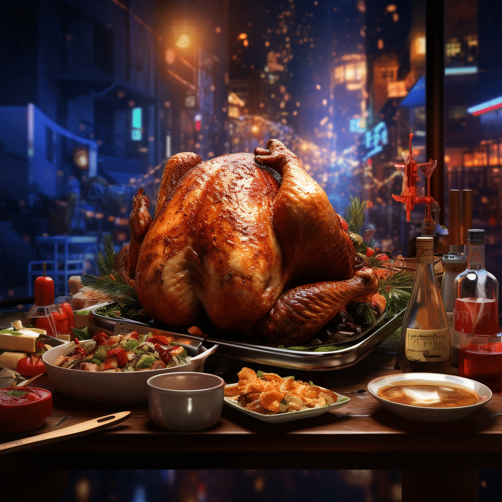 christmas turkey in Bangkok