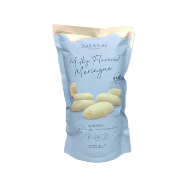 Paul & Kate_Milky Flavored Meringue _Gluten Free _ Cholesterol Free_Organic Village