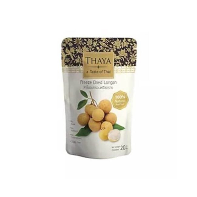 Thaya_Freeze Dried Longan _ 100% Real Fruit _ 20g_Organic Village
