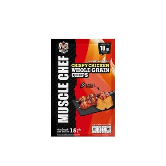 Muscle Chef Chicken Whole Grain Chips _ Sweet Chilli Flavour_Organic Village