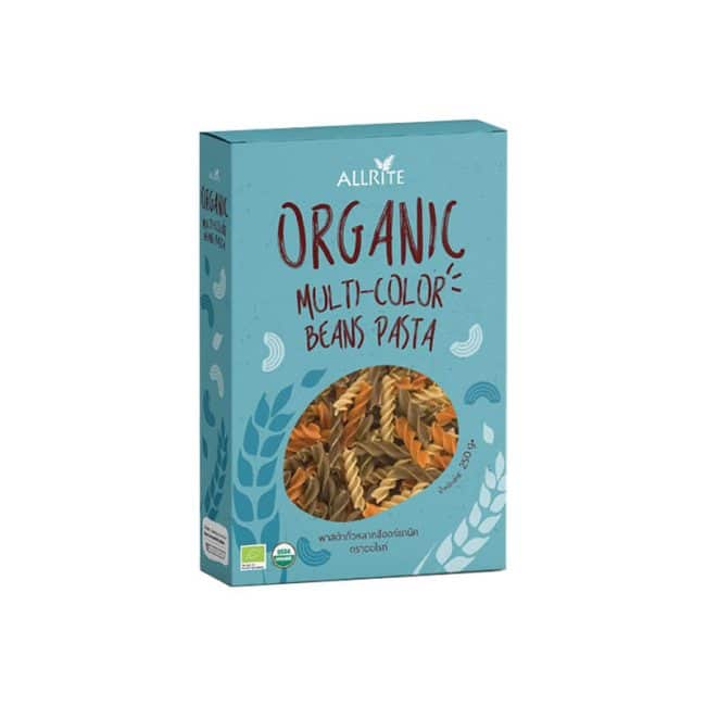 Allrite _ Multi-Color Beans Pasta _ Organic _ Organic Village