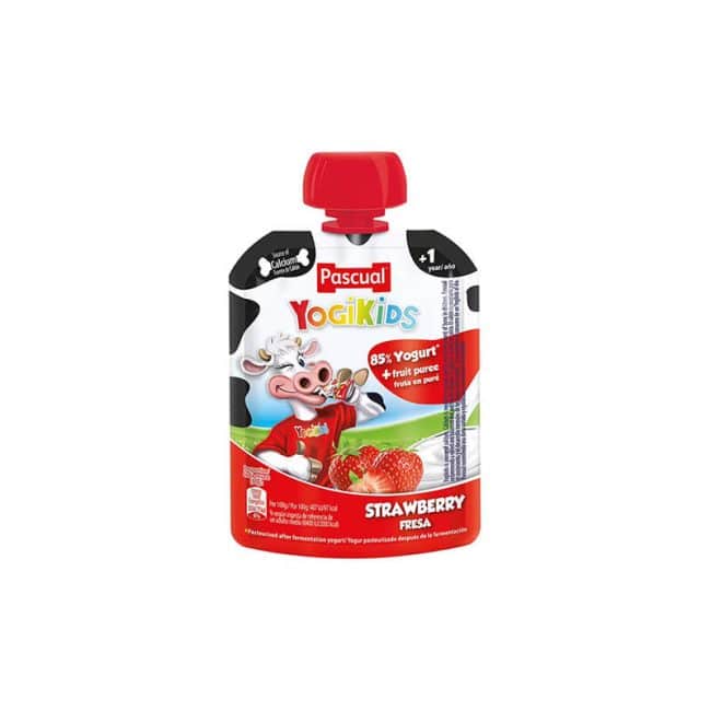 Pascual_Yogikids Drinking Yogurt _ Strawberry Flavors_Organic Village